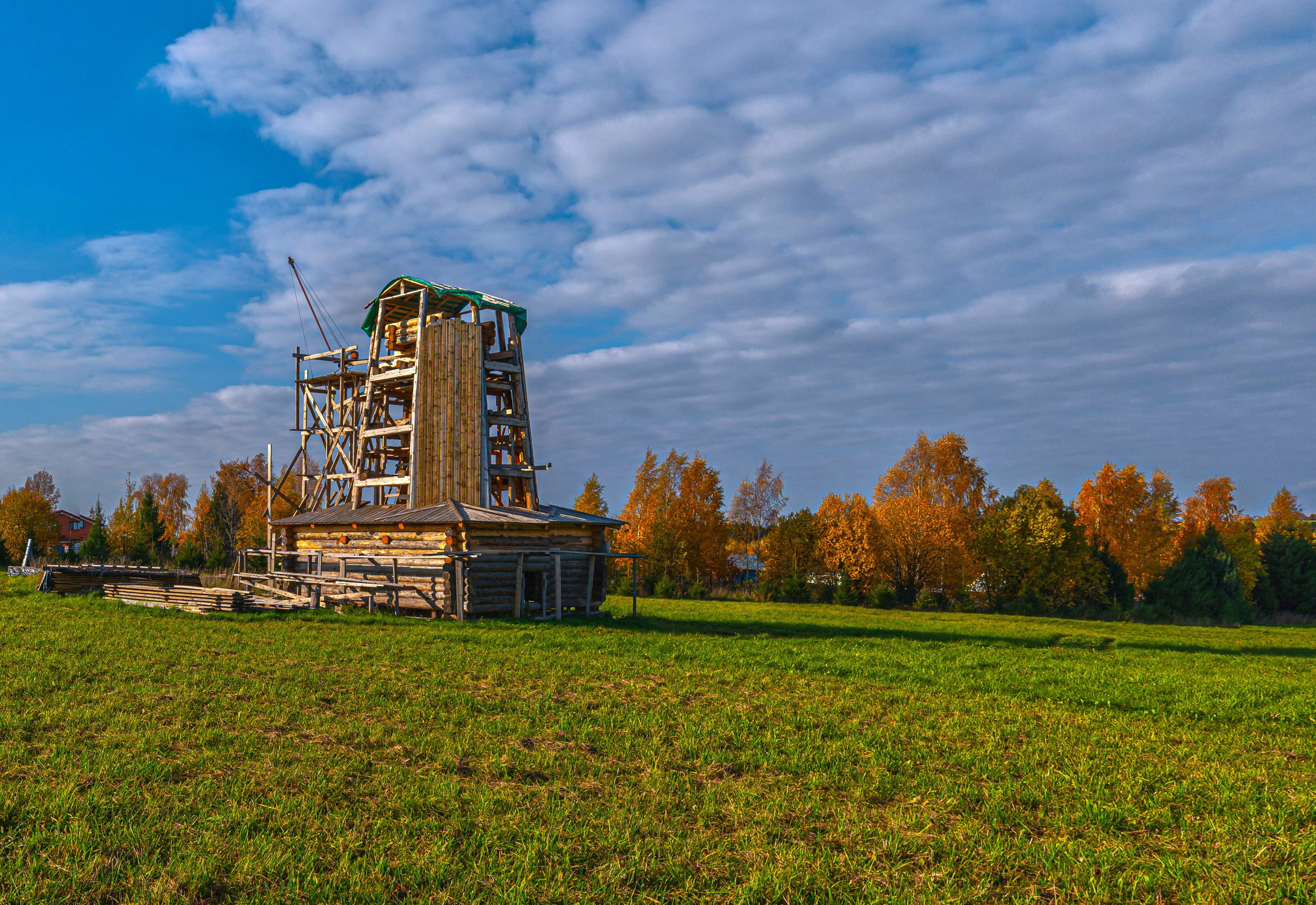 Музей "Семёнково", Мельница из Старого села, 2021 год, фото А.М. Южакова